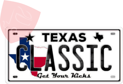PLACA DECORATIVA TEXAS CLASSIC PAIS