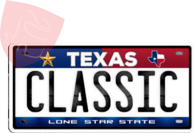 PLACA DECORATIVA TEXAS CLASSIC LONE STAR