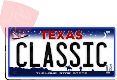 PLACA DECORATIVA TEXAS CLASSIC VAQUERO