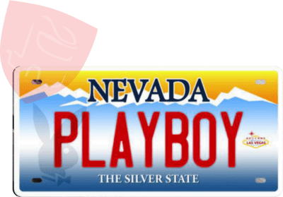 PLACA DECORATIVA PLAY BOY  NEVADA