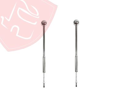 JG ASTAS RECTA CROMADAS 800 MM CON ANCLAJE INFERIOR