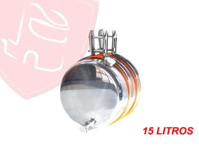 BARRIL DE AGUA INOX DE 15 LITROS