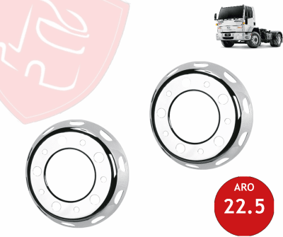 JG TAPAS DE RUEDAS DELANTERAS ARO 22.5 MOD.AMERICANA ABIERTA