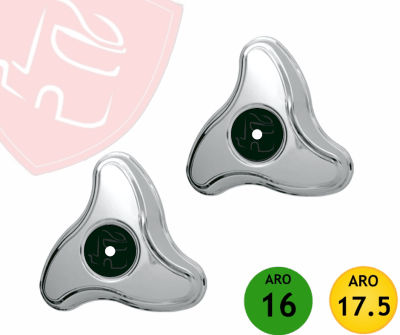 JG HELICE TRASERA 3 PUNTAS CURVA REDONDA ARO 16 17.5