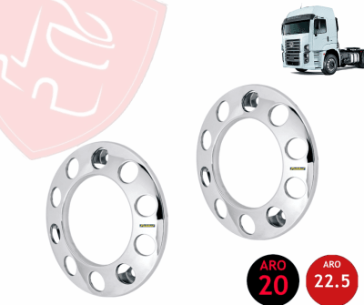 JG AROS DELANTEROS MOD.OVALADO ARO 20 22,5