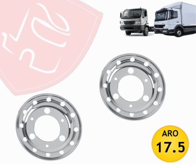 JG TAPAS DE RUEDAS DELANTERAS 17.5 SILVER ABIERTA 916