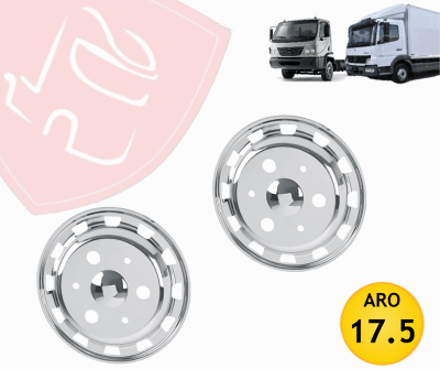 JG TAPAS DE RUEDAS DELANTERAS ARO 17.5 SPEEDLINE CERRADA 916