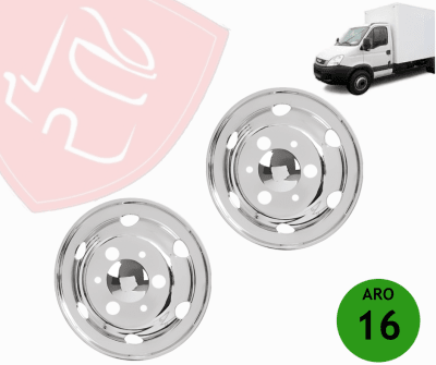 JG TAPAS DE RUEDAS DELANTERAS ARO 16 CERRADA