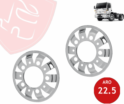 JG TAPAS DE RUEDAS DELANTERAS ARO 22.5 MOD.SPORTIVA ABIERTA