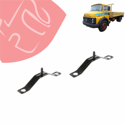 SOPORTE DE TAPAS DE RUEDAS 8 PERNOS DELANTERO MB 1113 VW 13190 F CARGO