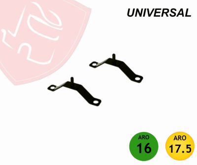 JG SOPORTE TAPAS DE RUEDAS DELANTERO 16 17.5 6 PERNOS