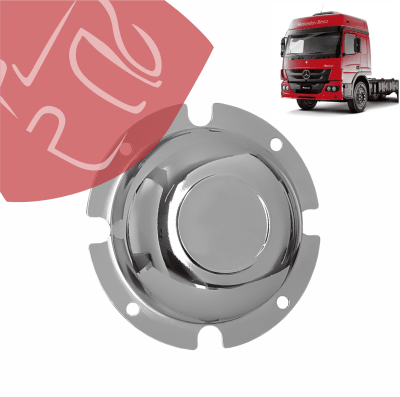 TAPA MASA DELANTERA METAL CROMADA MERCEDES BENZ 1620 AXOR