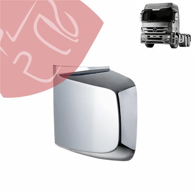 CUBRE TAPA ESPEJO INFERIOR CROMADA LADO IZQUIERDO MB ACTROS MP3