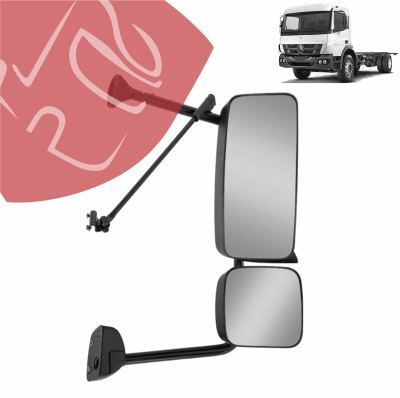 CONJUNTO ESPEJO DERECHO MERCEDES BENZ ATEGO AXOR  2014-2022