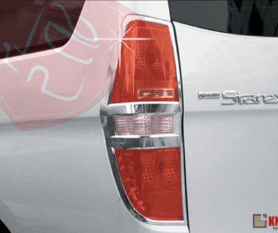 JG CUBRE FOCOS TRASERO CROMADOS HYUNDAI H1 2008/2021
