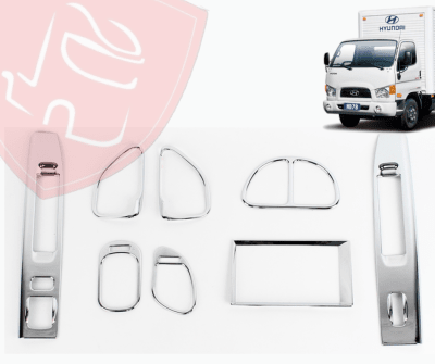 JG INTERIOR CROMADO 8 PCS HYUNDAI HD 1999/2021