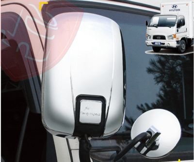 JG CUBRE ESPEJOS CROMADOS HYUNDAI HD 1999/2021