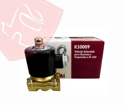 ELECTRO VALVULA PARA BOCINA Y SUSPENSION DE AIRE 12V DE 1/2