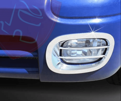 JG CUBRE FOCO NEBLINERO CROMADO KIA FRONTIER 2006/2011