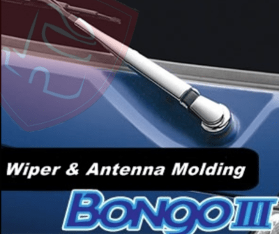 JG DE PLUMILLAS Y CUBRE ANTENA CROMADA KIA FRONTIER 2006/2021