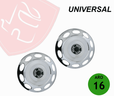 JG TAPAS DE RUEDAS DELANTERAS ARO 16 MOD. OVALADO