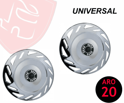 JG TAPAS DE RUEDAS DELANTERAS ARO 20 MOD.PIN DE AGUA II