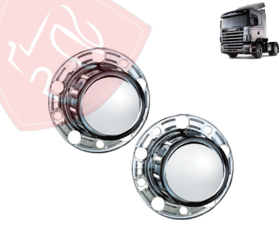 JG CUBRE MASAS CROMADAS TRASERAS ARO 22.5 10 PERNOS