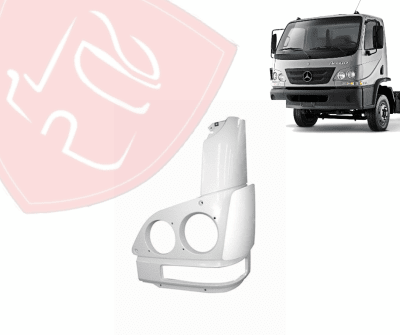 MOLDURA DE FOCO Y DEFLECTOR IZQUIERDO MB ACCELO