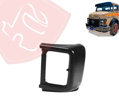 MOLDURA FOCO LADO IZQUIERDO MB 1518 CARA NEGRA