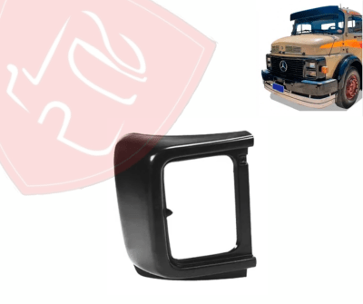 MOLDURA FOCO LADO DERECHO MB 1518 CARA NEGRA