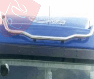 BARRA SUPERIOR PORTA NEBLINEROS CURVA INOX RENAULT PREMIUM