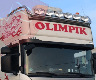 BARRA DE TECHO PORTA NEBLINEROS LARGA INOX SCANIA TOPLINE