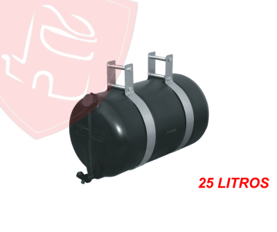 BARRIL DE AGUA 25 LTS NEGRA