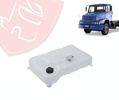 DEPOSITO DE RADIADOR MERCEDES BENZ 1938/1634/2238/1620 ELECTRONICO CON TAPA