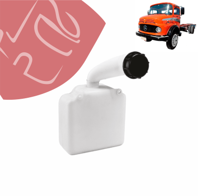 DEPOSITO DE AGUA DE LIMPIA PARABRISA MB 1313/1518 CON TAPA