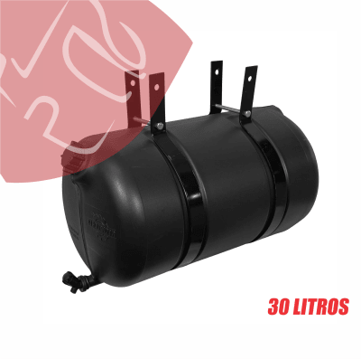 PIPA DE AGUA NEGRA 30 LITROS