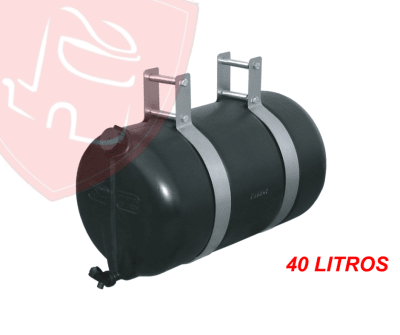 BARRIL DE AGUA 40 LTS NEGRA