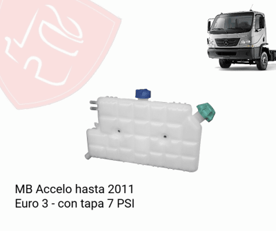 DEPOSITO DE RADIADOR MB ACCELO EURO 3 HASTA EL 2011