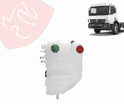 DEPOSITO DE RADIADOR MB ATEGO 1315/1418/1419/1518/1418 /1725/1726/1729/2425/2426/2429