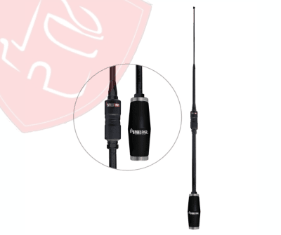 ANTENA PX ARGENTINA BLACK 1.63 CM CON PROLOGANDOR STEELPAR