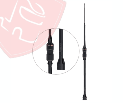 ANTENA PX ARGENTINA BLACK 1.63 CM STEELPAR