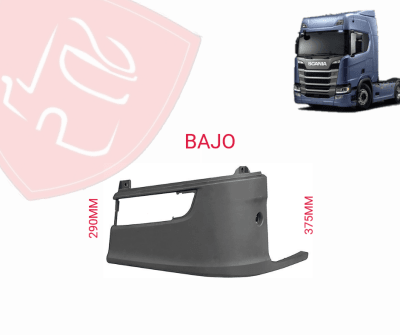 PUNTA DE PARACHOQUE LADO IZQUIERDO BAJO 375MM NEW SCANIA NTG