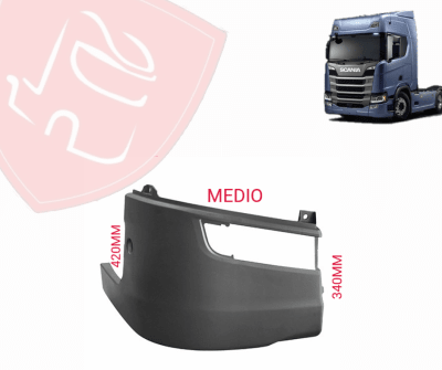 PUNTA DE PARACHOQUE LADO DERECHO MEDIO 420MM NEW SCANIA NTG