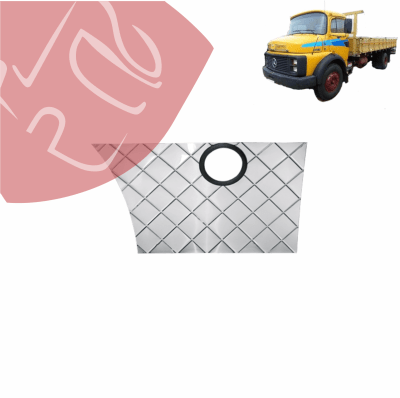 POLAINA LATERAL ESTRIBO CON ORIFICIO MB 1518