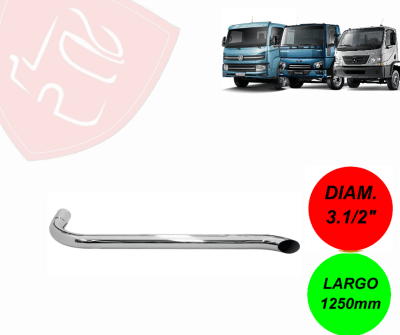 TUBO LATERAL CROMADO 3 1/2