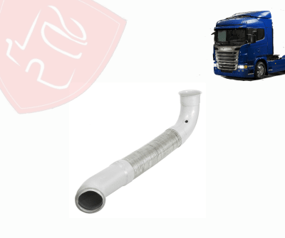 TUBO FLEXIBLE INOX SALIDA CATAL. SC P/G/ EURO 5 2012/2018
