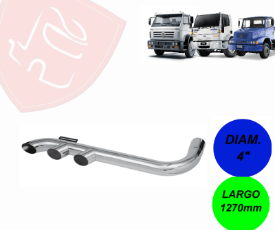 TUBO LATERAL CROMADO 4