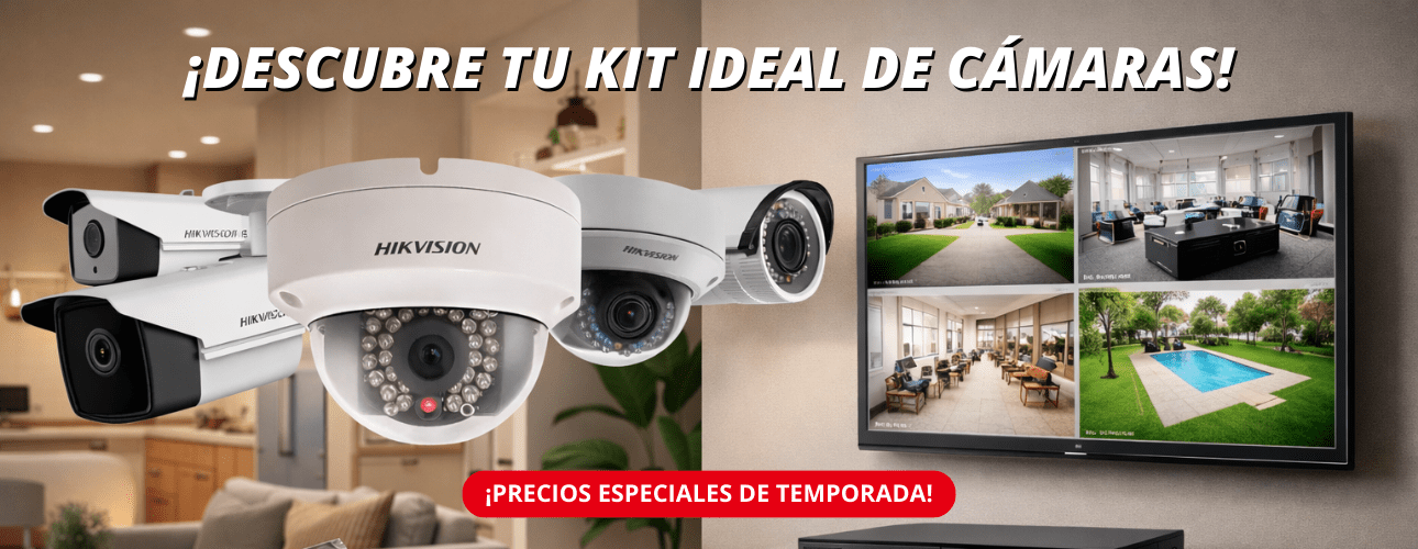 Kit cámaras con disco duro