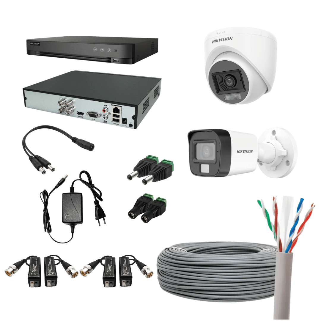 Kit 2 Cámaras de seguridad | Control Full