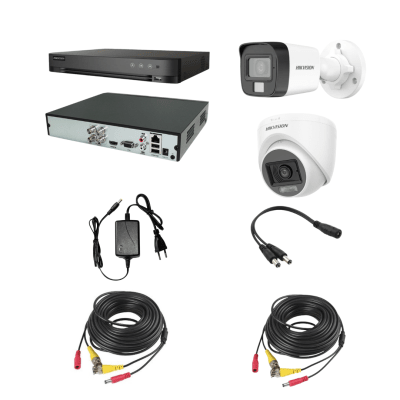 Kit 2 cámaras de seguridad autoinstalable